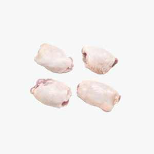 Halal Boneless Chicken Leg with Skin, delivered fresh to the Greater Toronto Area.