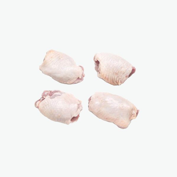 Halal Boneless Chicken Leg with Skin, delivered fresh to the Greater Toronto Area.