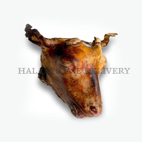 Halal Burnt Goat Head, thoughtfully delivered to your doorstep in the Greater Toronto Area.